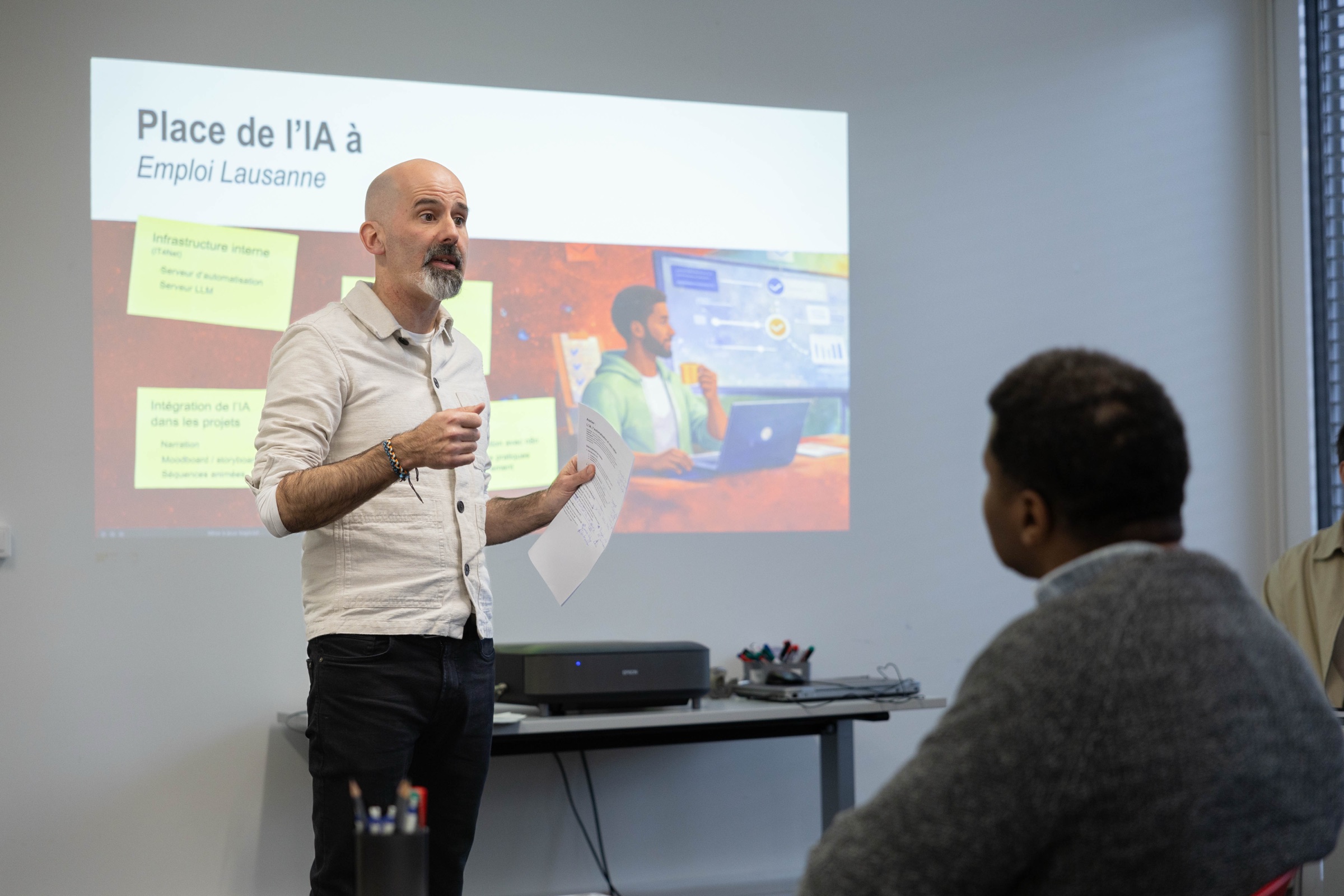 Présentation « L’IA chez Emploi Lausanne »