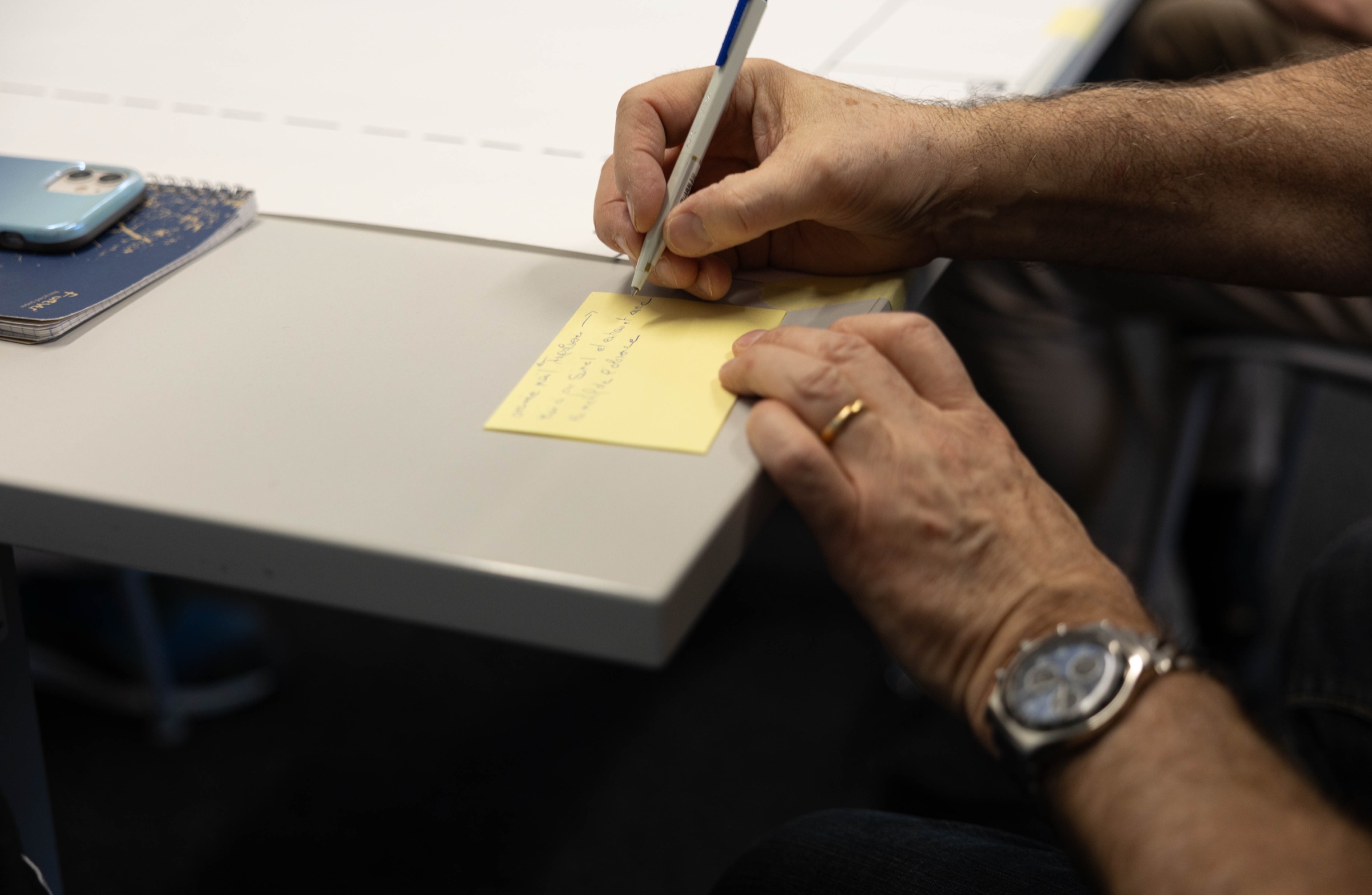 Atelier — interaction avec le public & projection