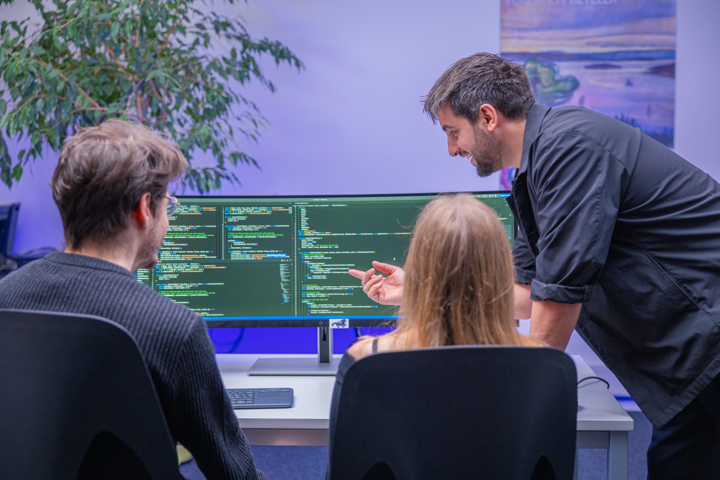 Collaboration dev (écran ultra-large incurvé) — prise n°21