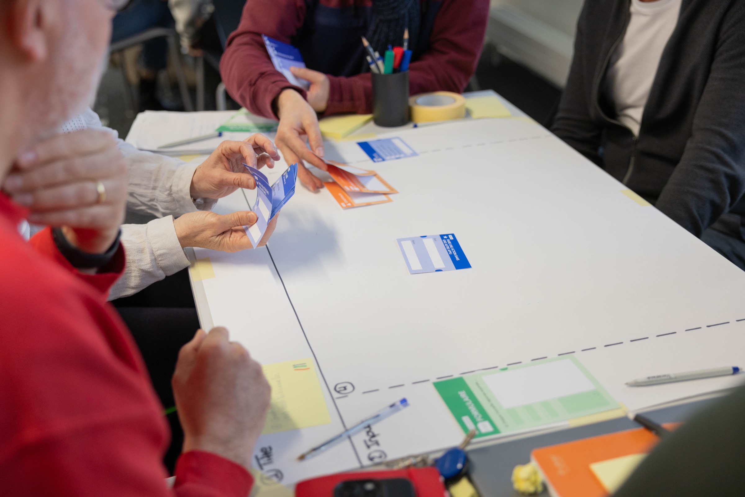 Exercice à cartes: actions et formulaires (atelier)