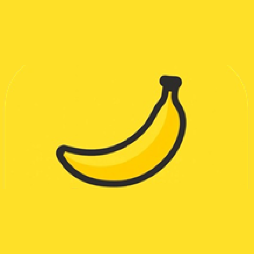 Nanobanana — banane graphique, fond jaune citron