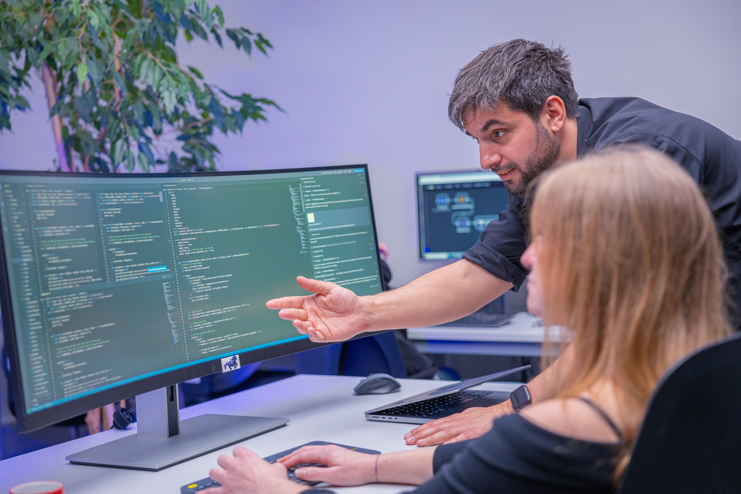 Collaboration dev (écran ultra-large incurvé) — prise n°26